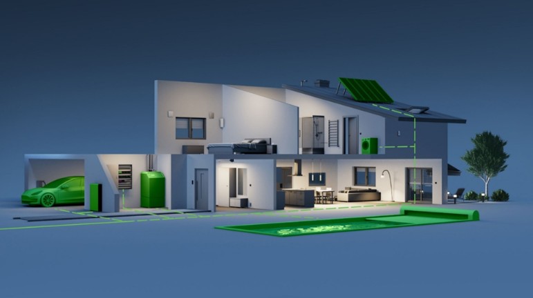 Smart home control panel