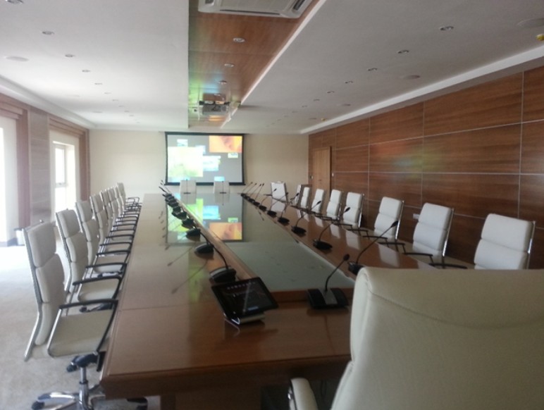 Corporate boardroom